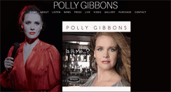 Desktop Screenshot of pollygibbons.com